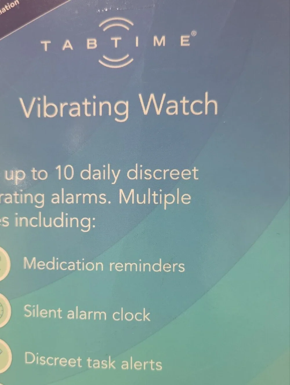Black Vibrating Watch – Discreet Reminder Wearable